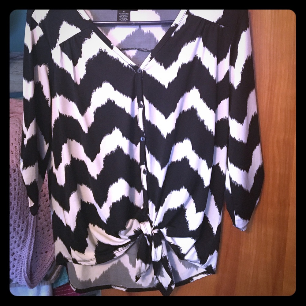 Chevron blouse